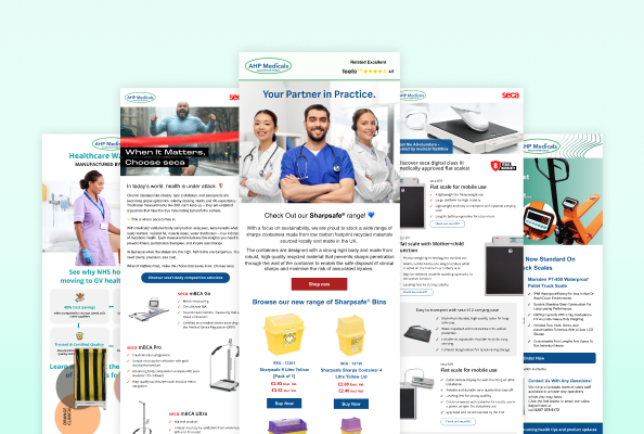 Professional Healthcare Email Newsletter Design