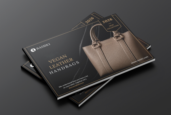Premium Vegan Leather Handbag Catalog Design